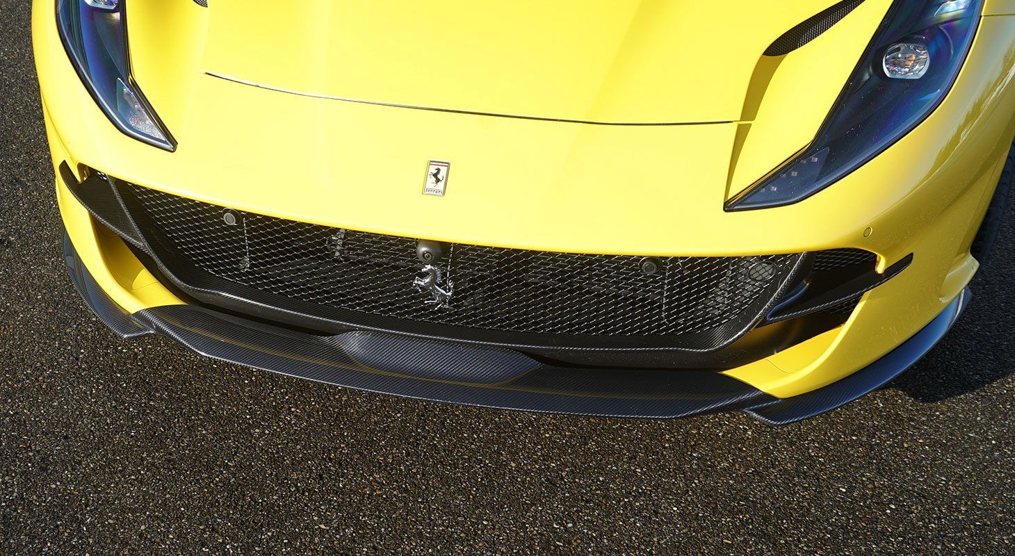Novitec Ferrari 812 Superfast/GTS | Frontspoiler Lip - Visible Ferrari Carbon