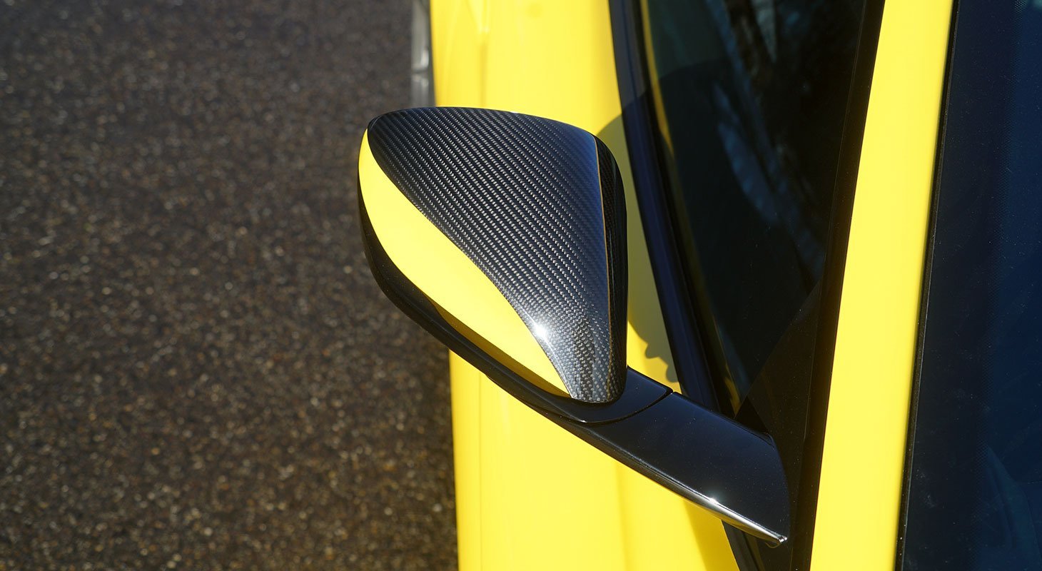 Novitec Ferrari 812 Superfast/GTS | Cover For Mirrors Set (Cars until 08/2019) - Visible Ferrari Carbon