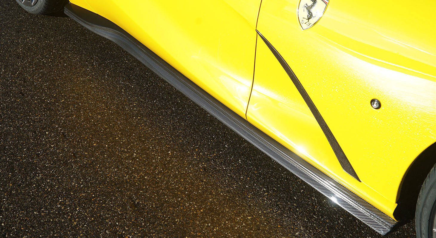 Novitec Ferrari 812 Superfast/GTS | Side Panels Set - Visible Ferrari Carbon