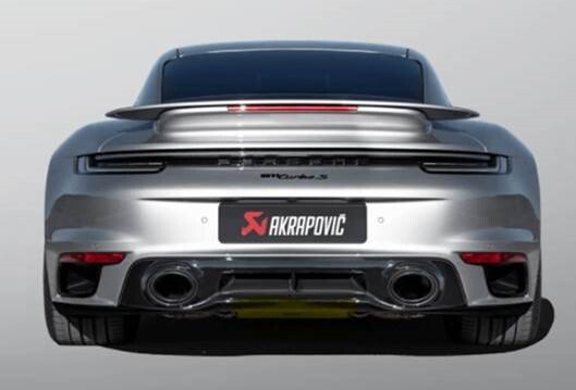 Akrapovic Optional Titanium Lip for Porsche 911 Turbo / Turbo S / Cabriolet / Sport Classic (992) 2023