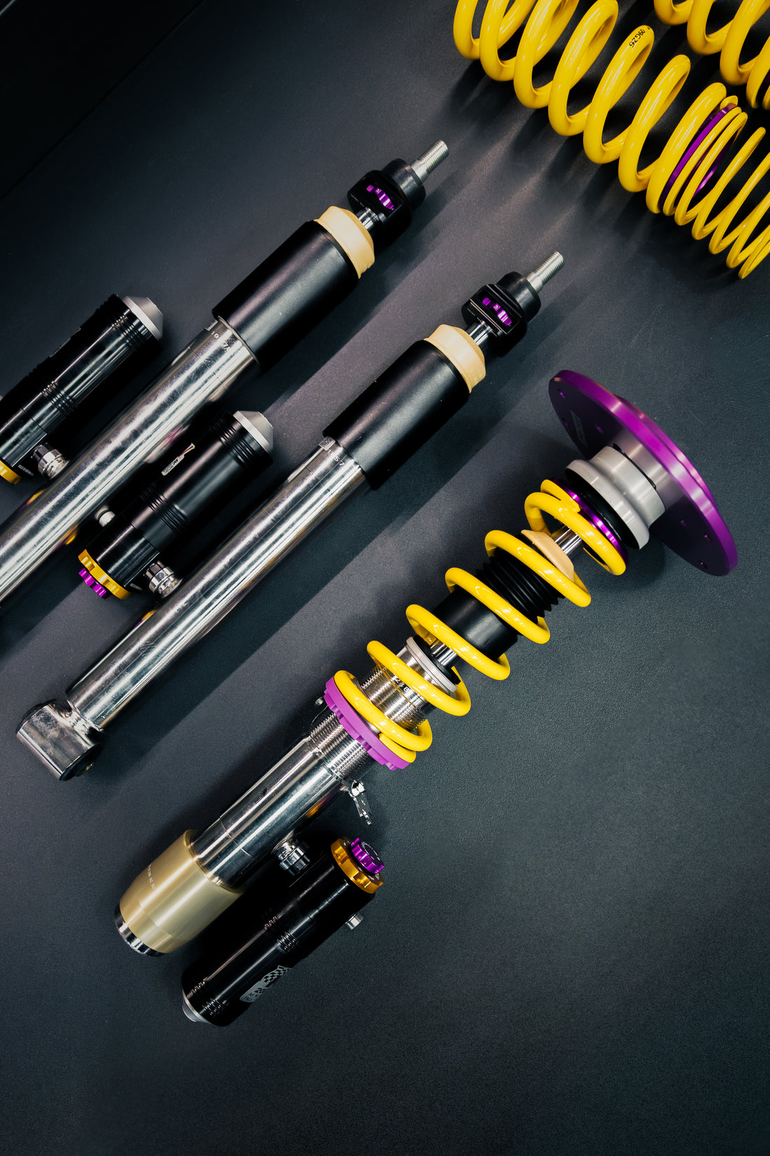 KW Suspensions ready to go in