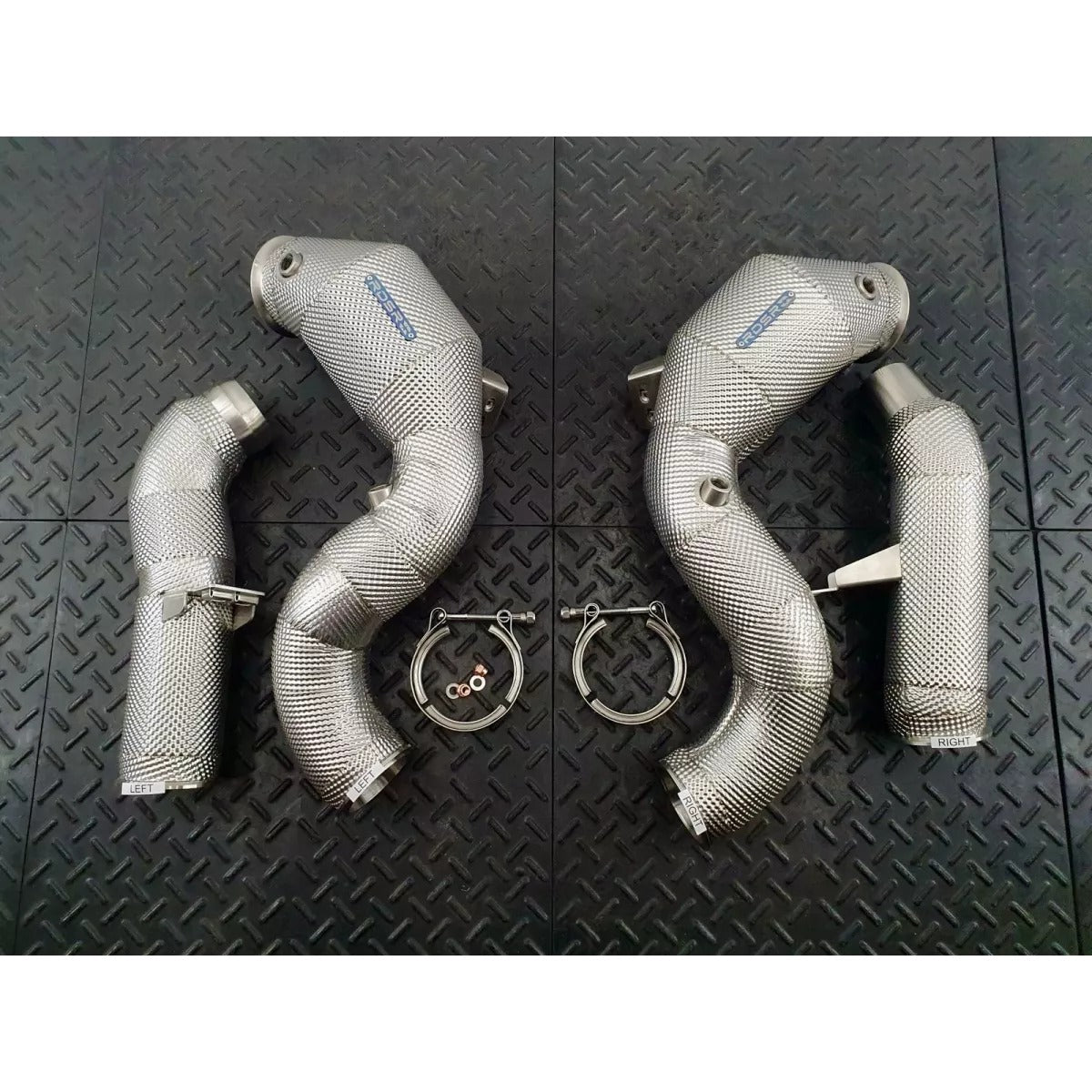 Redstar Mercedes GLE63/GLS63 W167 Downpipes