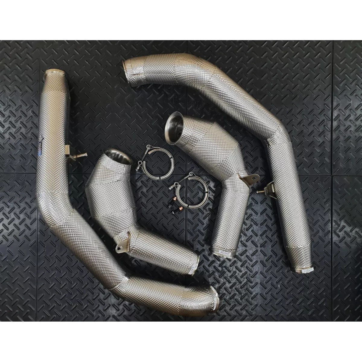 Redstar Mercedes G63 W463A M177 Downpipes