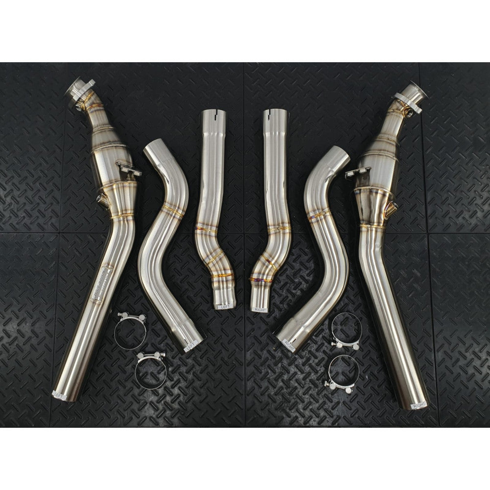 Redstar Downpipes for Mercedes CLS500 CLS550 / E500 E550