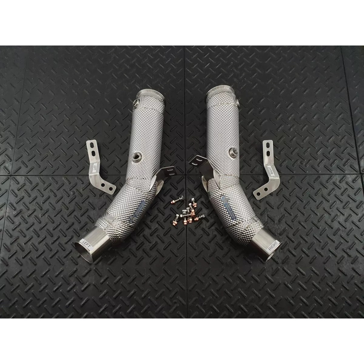 Redstar Alfa Romeo Giulia Quadrifoglio Downpipes