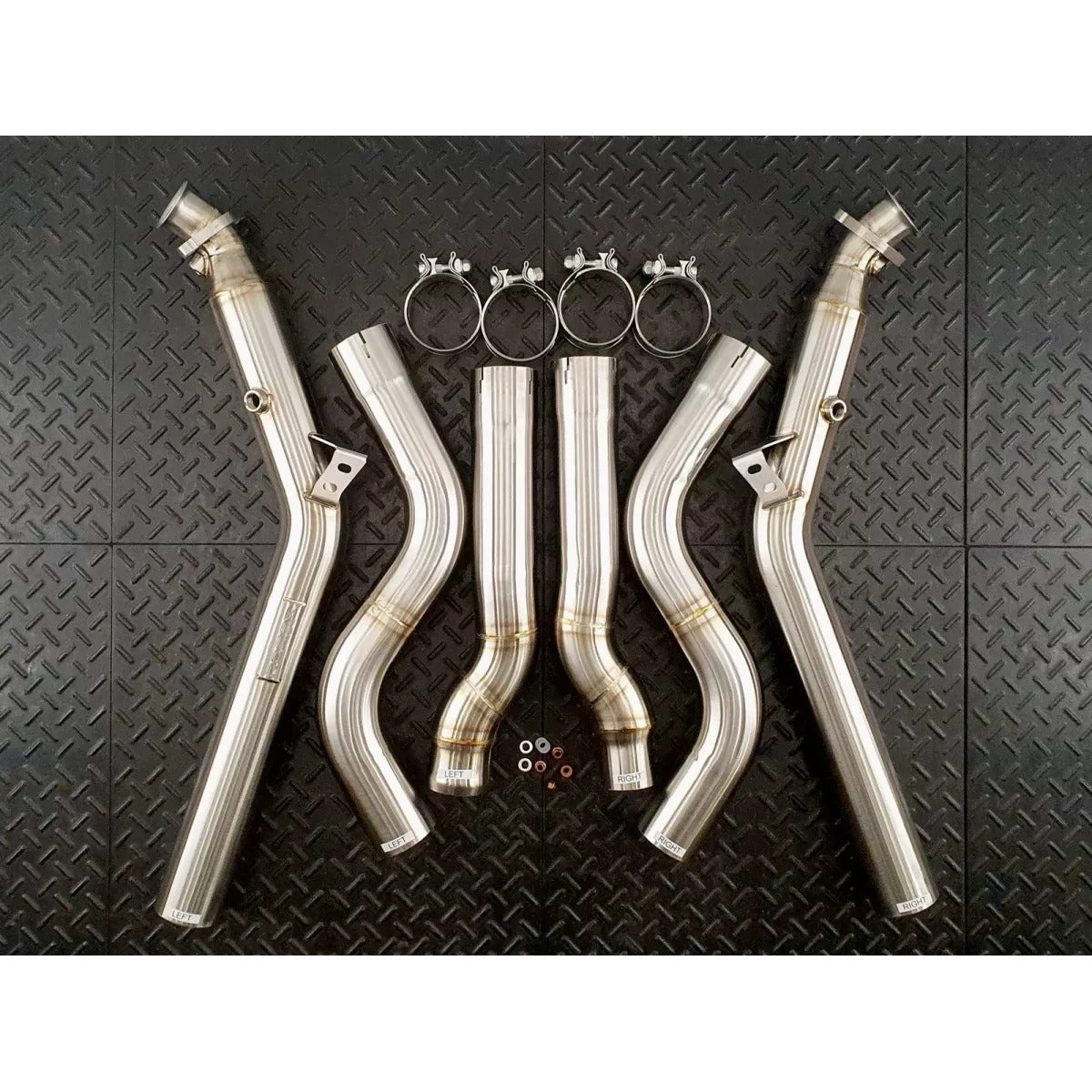 Redstar Mercedes W212 E500 / E550 M273 Downpipes