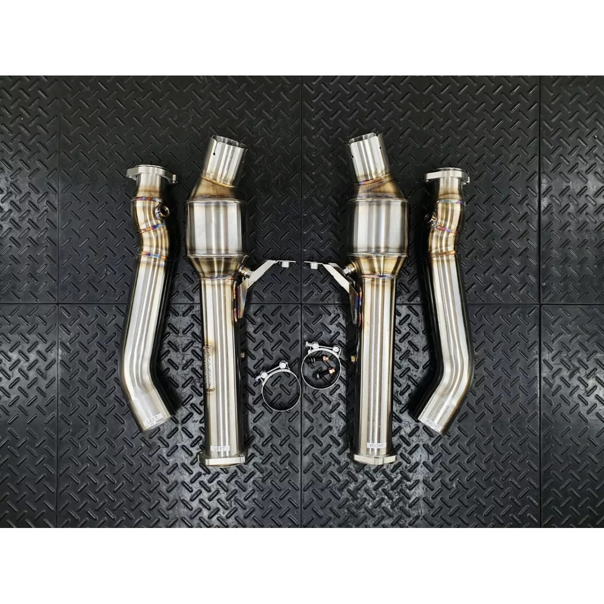 Redstar Mercedes G63 W463 M157 Downpipes
