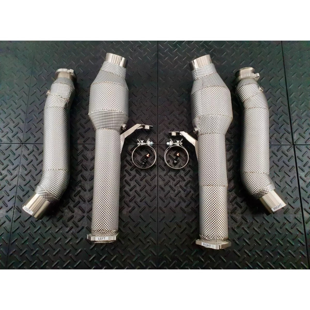 Redstar Mercedes G63 W463 M157 Downpipes