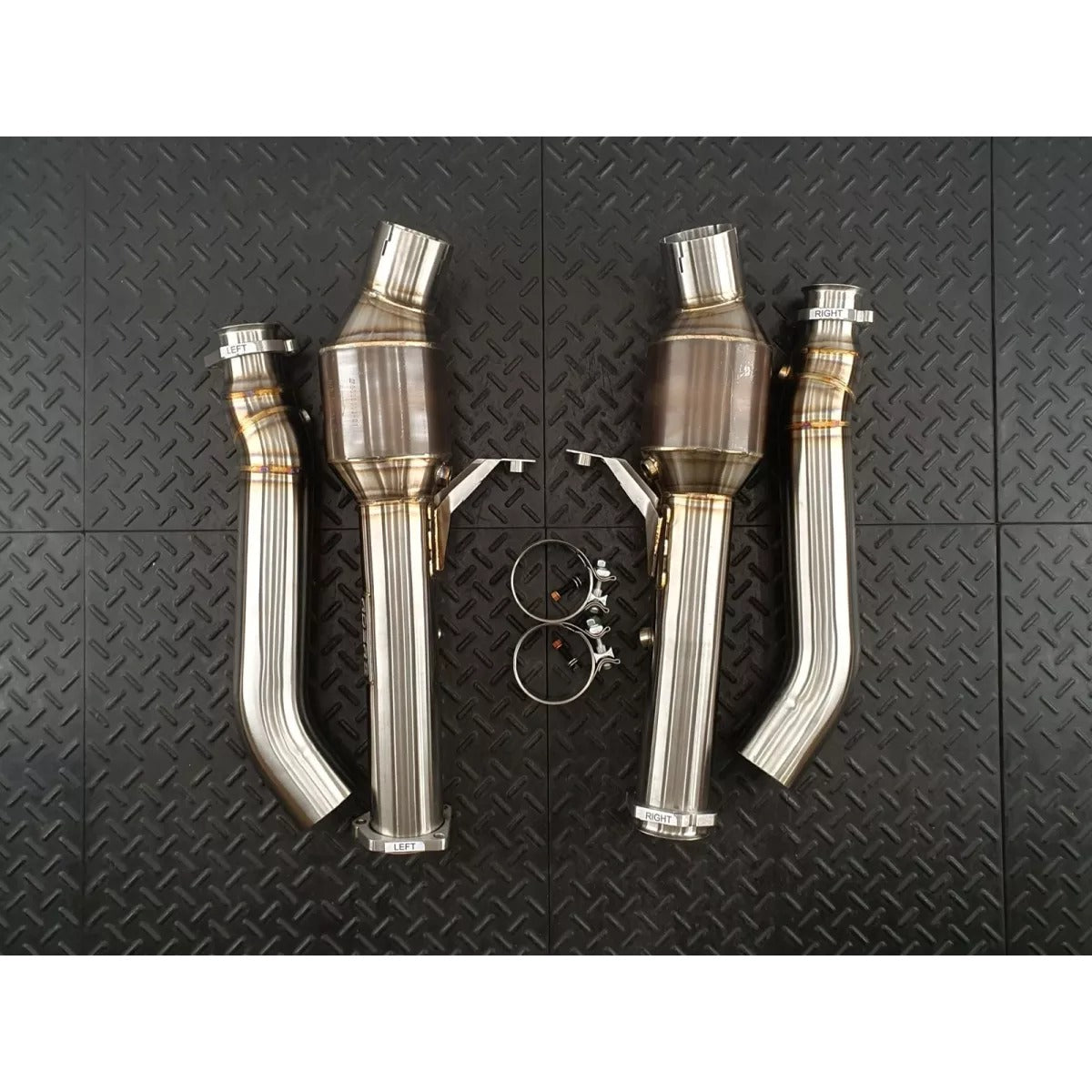 Redstar Mercedes G63 W463 M157 Downpipes