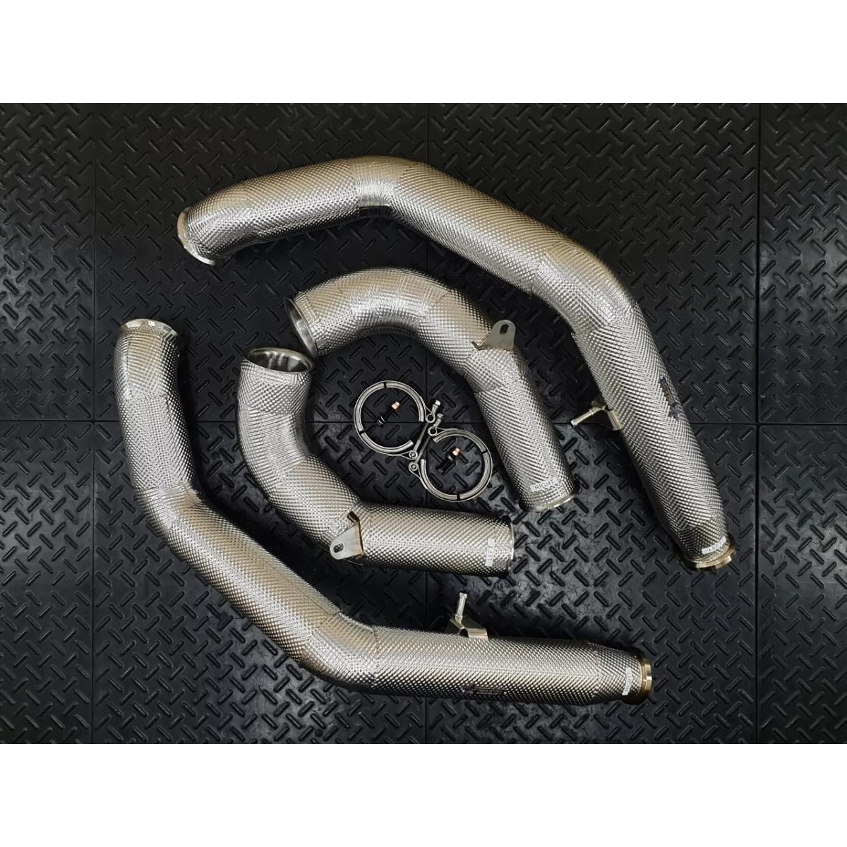 Redstar Mercedes G500 G550 W463A Downpipes