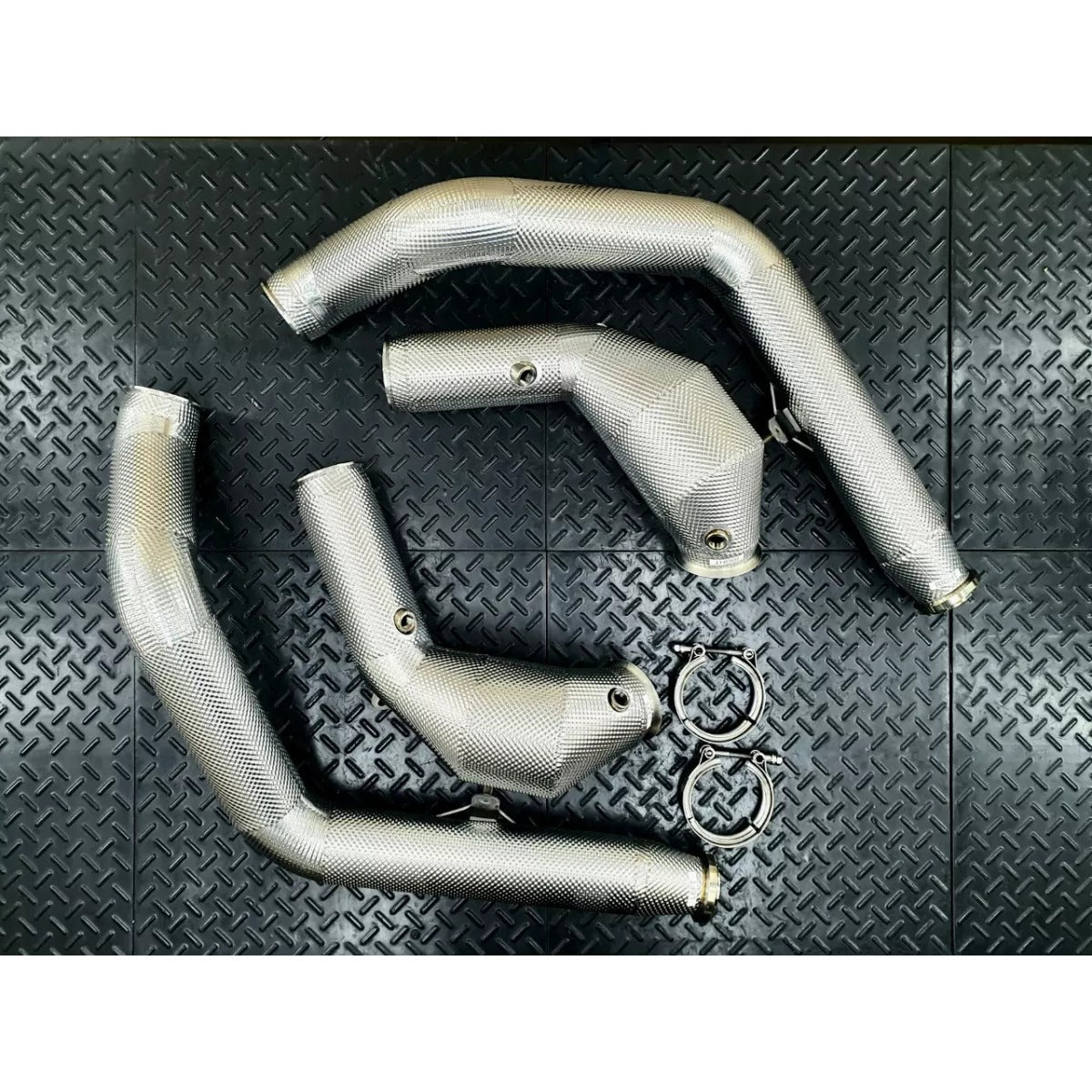 Redstar Mercedes G500 G550 W463A Downpipes