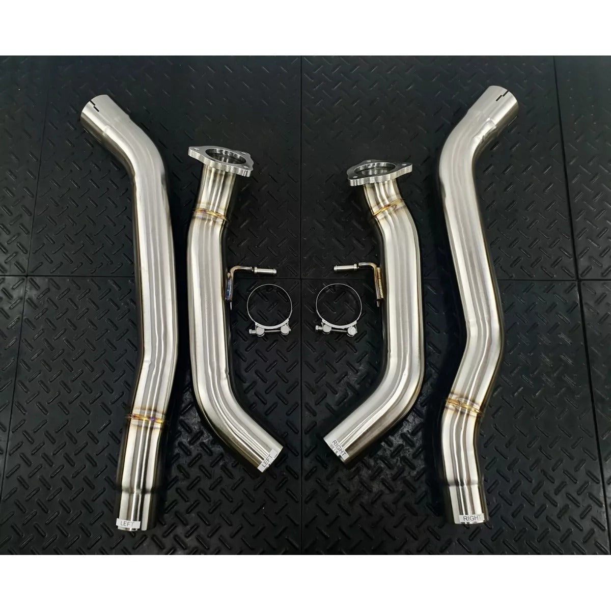 Redstar Bentley Bentayga W12 Secondary Downpipes