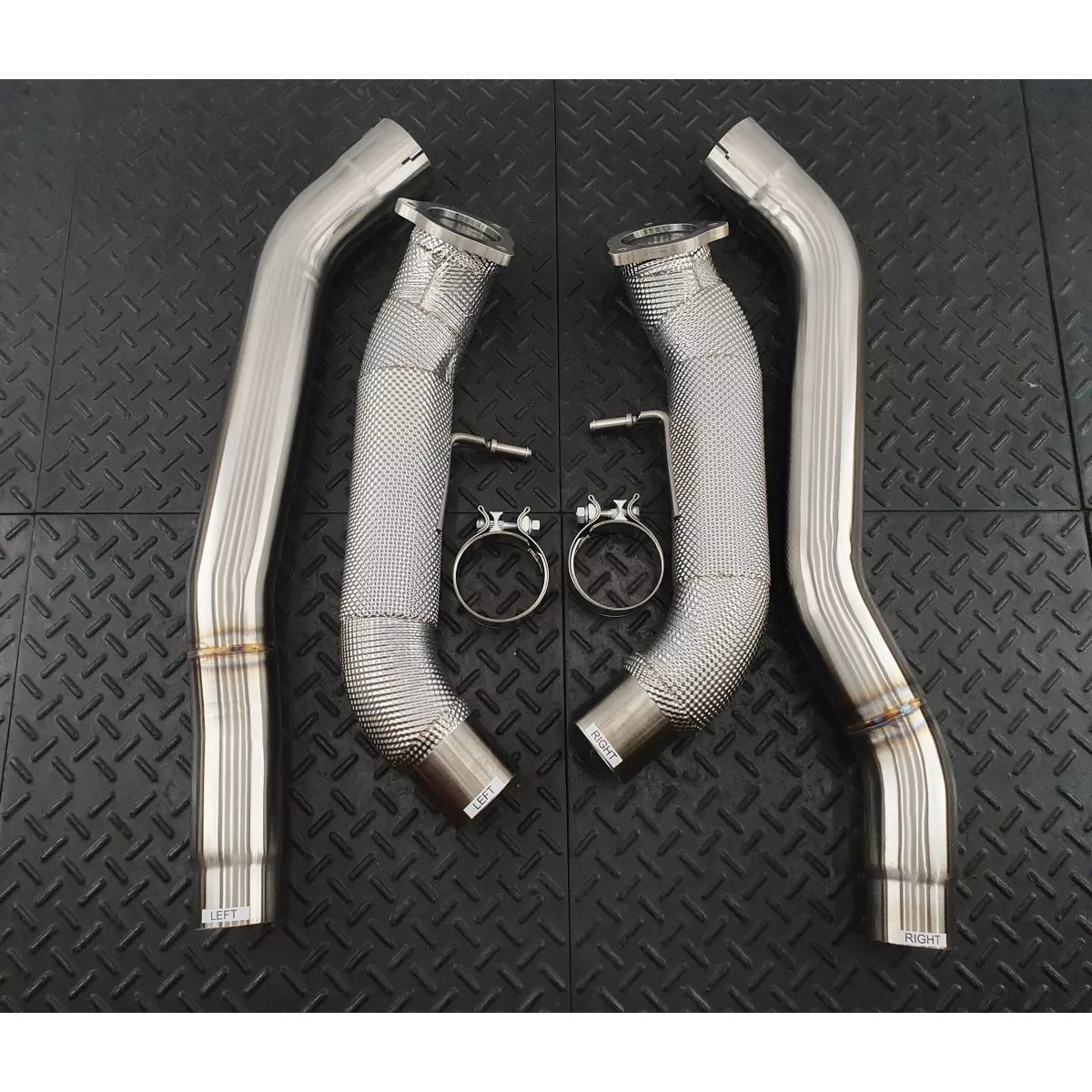 Redstar Bentley Bentayga W12 Secondary Downpipes