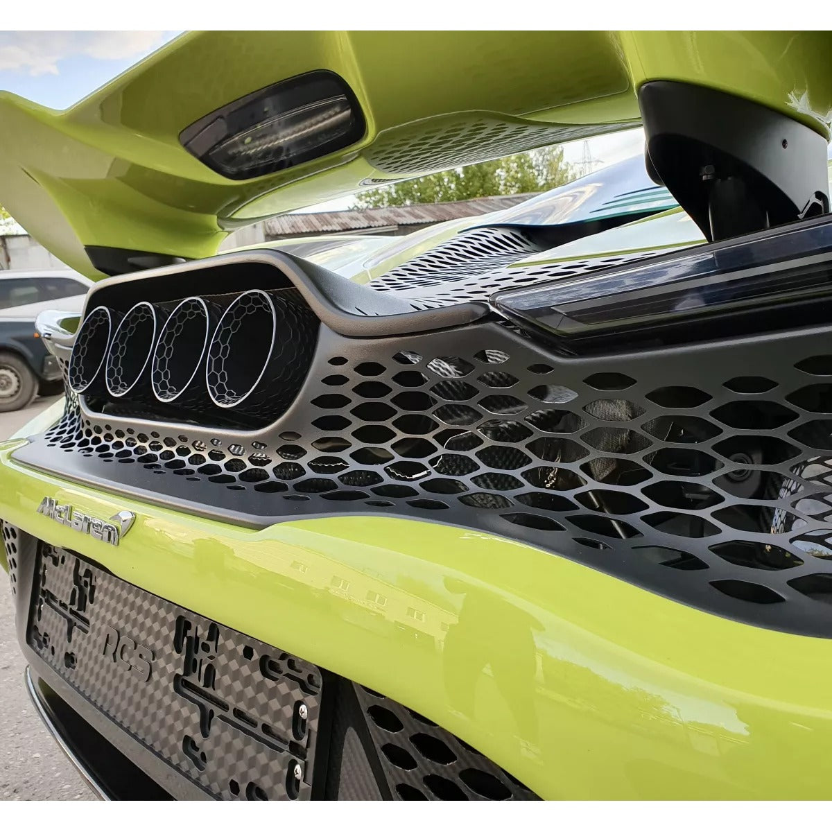 Redstar McLaren 765LT Titanium Exhaust Tips