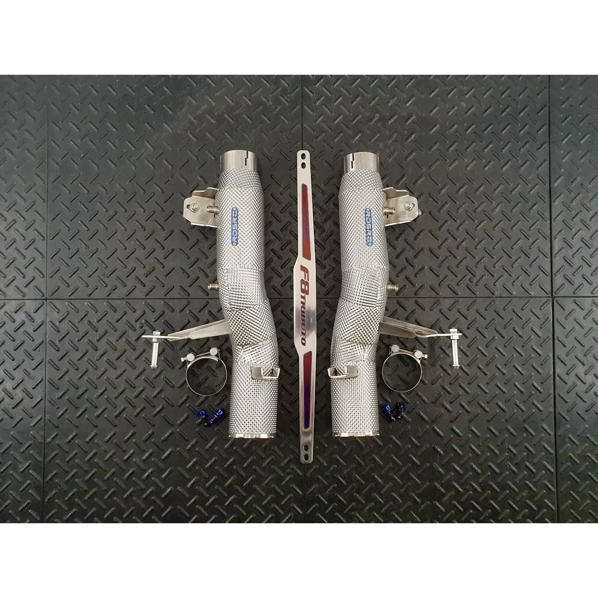 Redstar Ferrari F8 Tributo Straight Race Exhaust