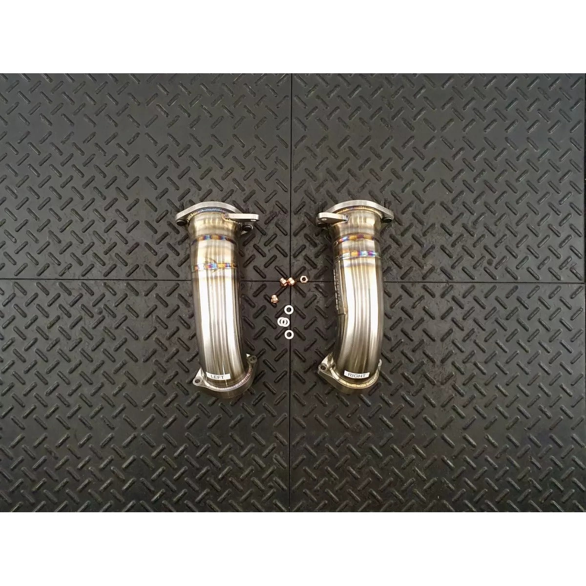 Redstar BMW X5M/X6M Competition S68, X5/X6/X7 M60i, XM Secondary Downpipes