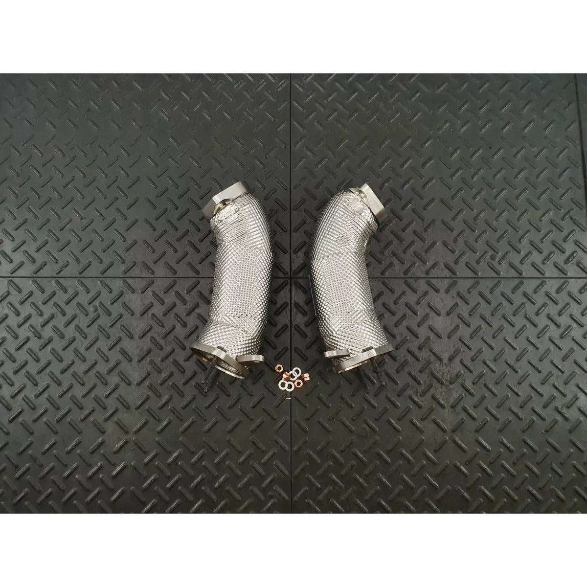 Redstar BMW X5M/X6M Competition S68, X5/X6/X7 M60i, XM Secondary Downpipes