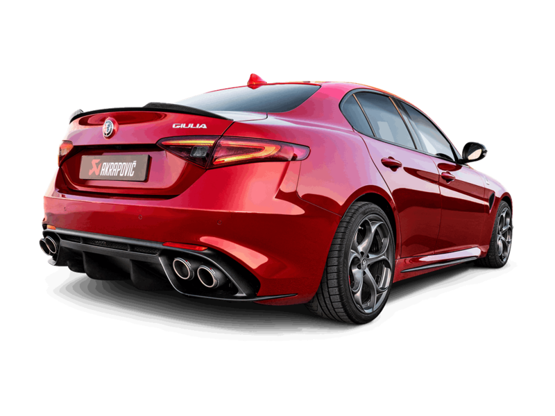 Akrapovic Evolution Line (Titanium) - Alfa Romeo Giulia Quadrifoglio