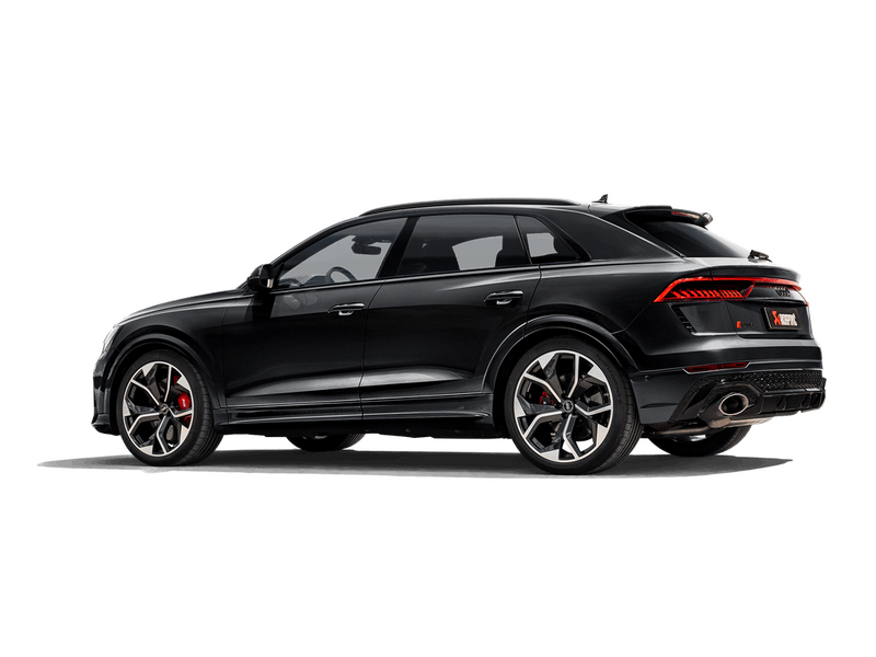 Akrapovic Audi RSQ8 Evolution Line (Titanium) Exhaust inc Sound Kit.