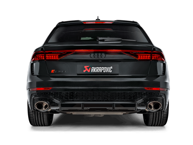 Akrapovic Audi RSQ8 Evolution Line (Titanium) Exhaust inc Sound Kit.