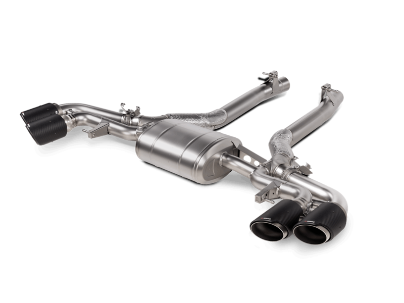 Akrapovic Slip On Line - BMW X5M (F95) & X6M (F96)