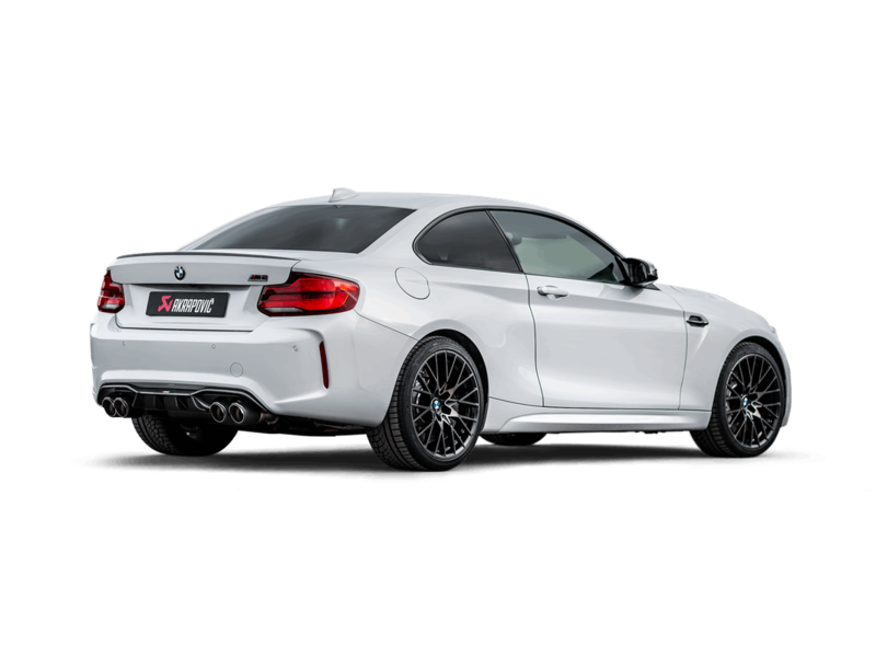 Akrapovic Slip-On Line (Titanium) - BMW F87N M2 Competition / M2CS