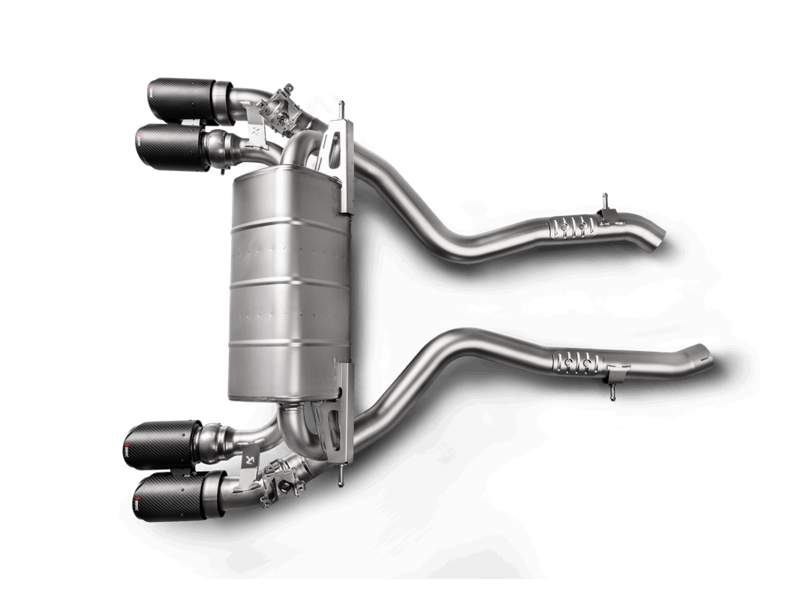 Akrapovic Slip-On Line (Titanium) - BMW F87N M2 Competition / M2CS