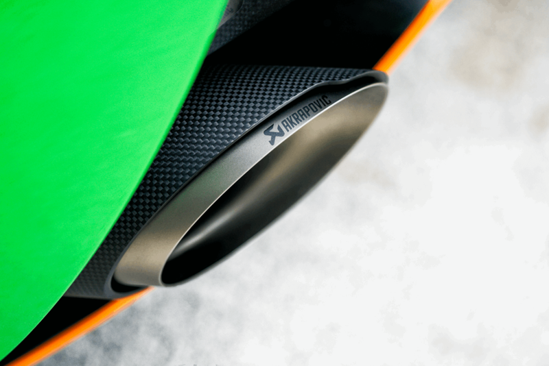 Akrapovic Slip-On Line (Titanium) - McLaren 570S