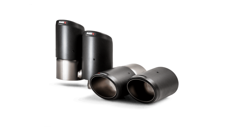 Akrapovic Cayenne S / Coupe (536-9YA) Evolution Line (Titanium) with Carbon Tips