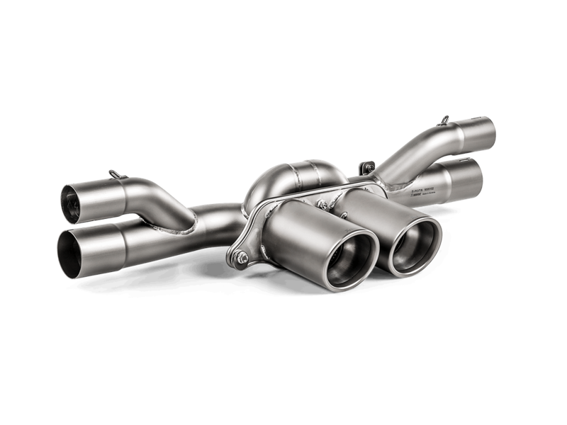 Akrapovic Slip-On Race Line (Titanium) with Tail Pipes - Porsche 991.2 GT3