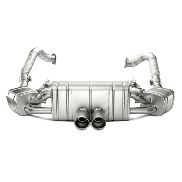 Akrapovic Porsche Cayman GT4 / Boxster Spyder (981) - Slip-On Line (Titanium)