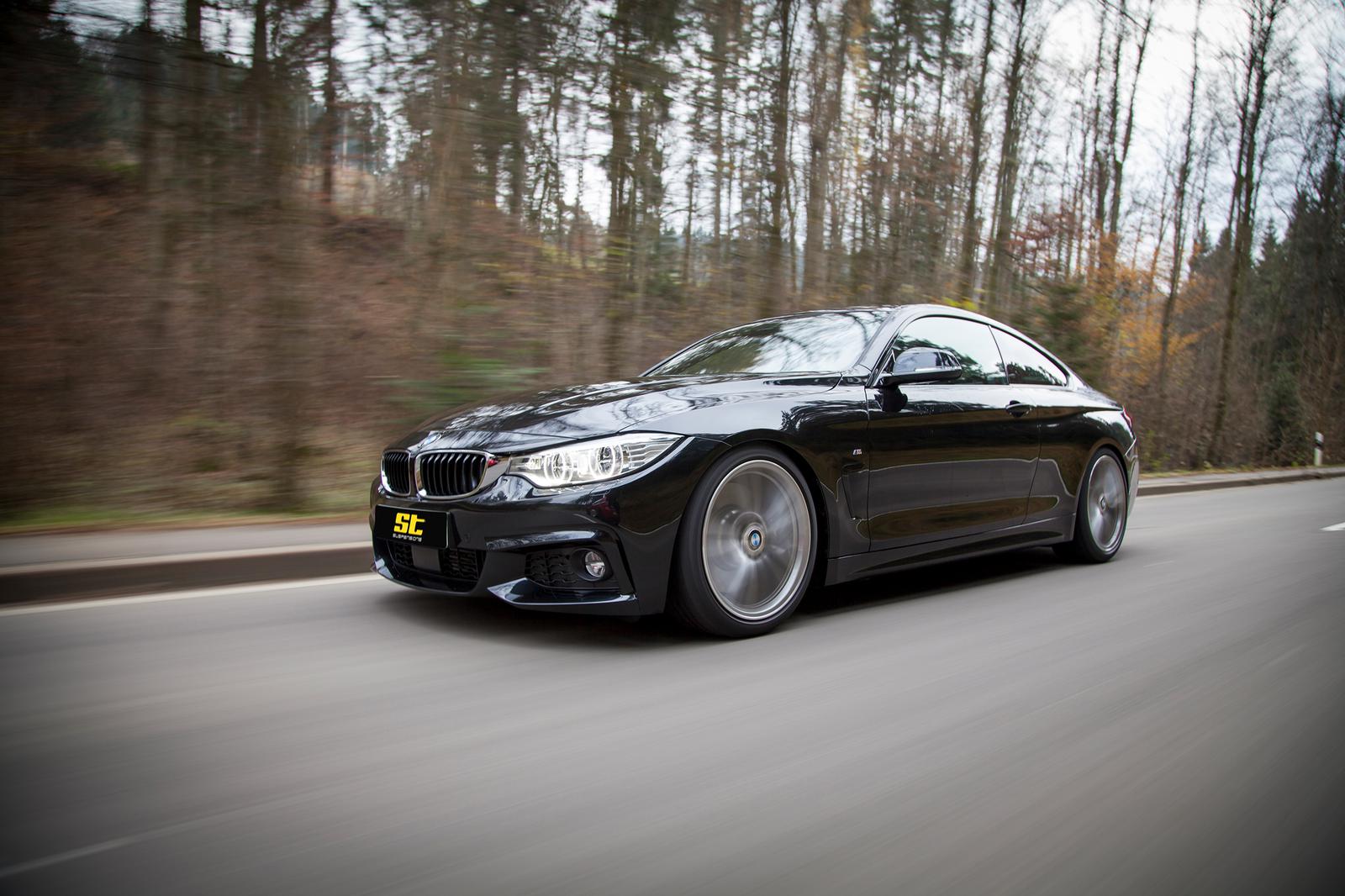 ST Coilovers ST XTA plus 3 galvanized steel (adjustable damping with top mounts) BMW 4 Coupe (F32, F82) 07/2013- (182022080D)