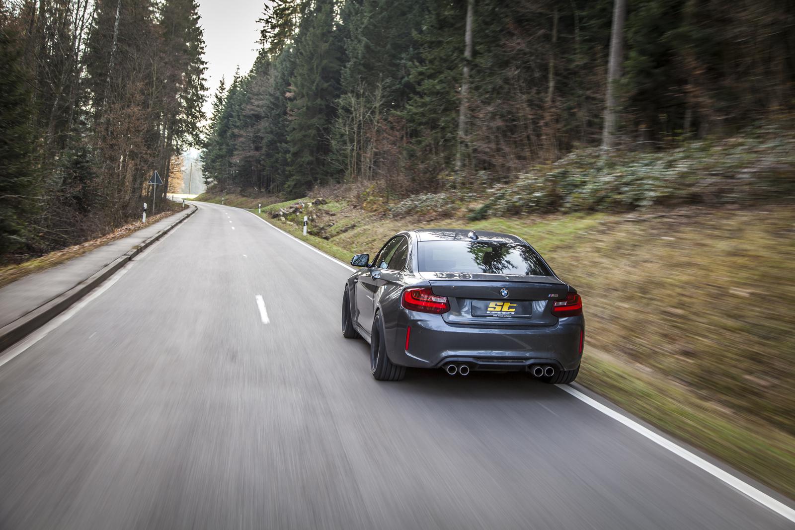 ST Coilovers ST XTA plus 3 galvanized steel (adjustable damping with top mounts) BMW 4 Coupe (F32, F82) 07/2013- (182022080E)