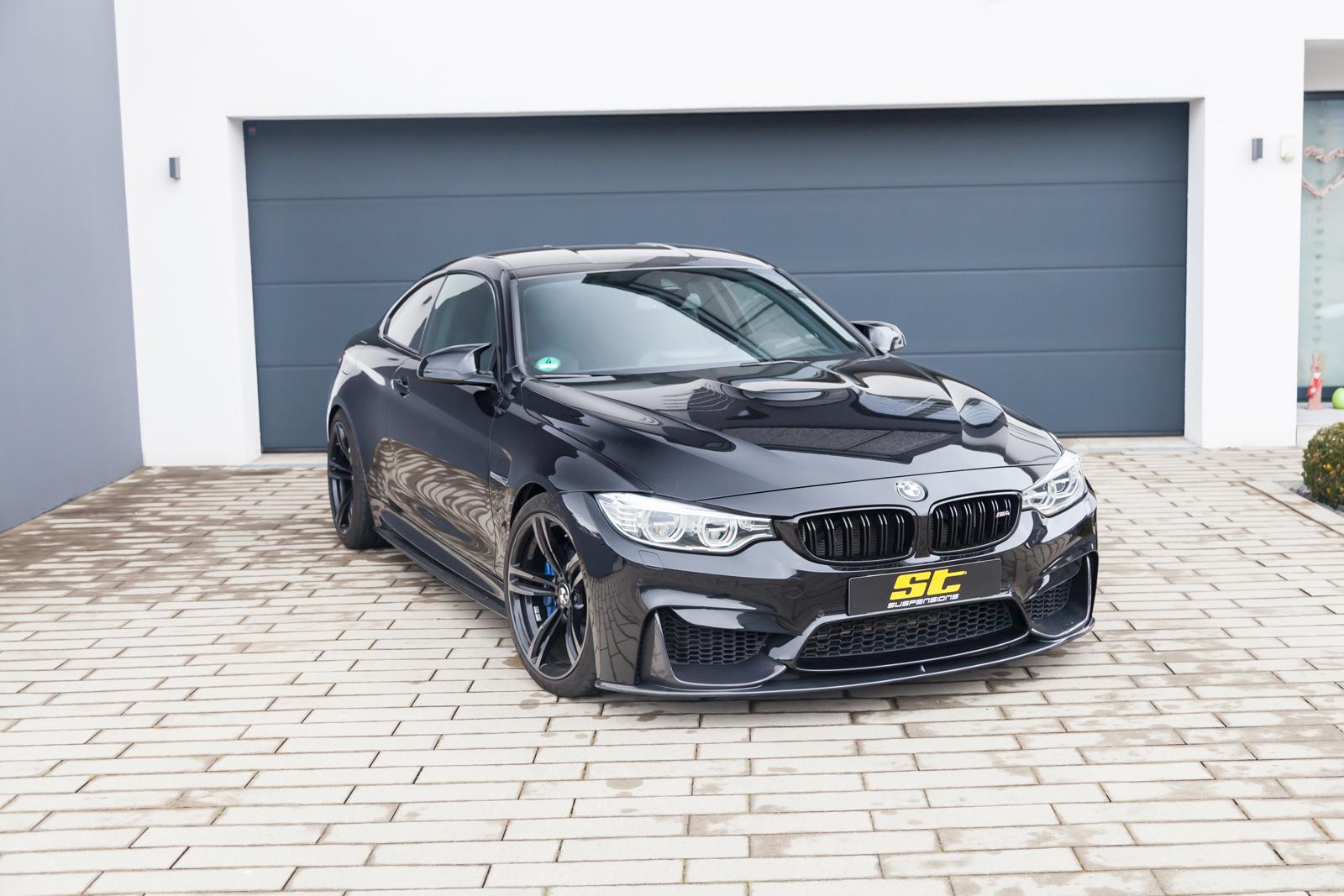 ST Coilovers ST XTA plus 3 galvanized steel (adjustable damping with top mounts) BMW 4 Coupe (F32, F82) 07/2013- (182022080D)