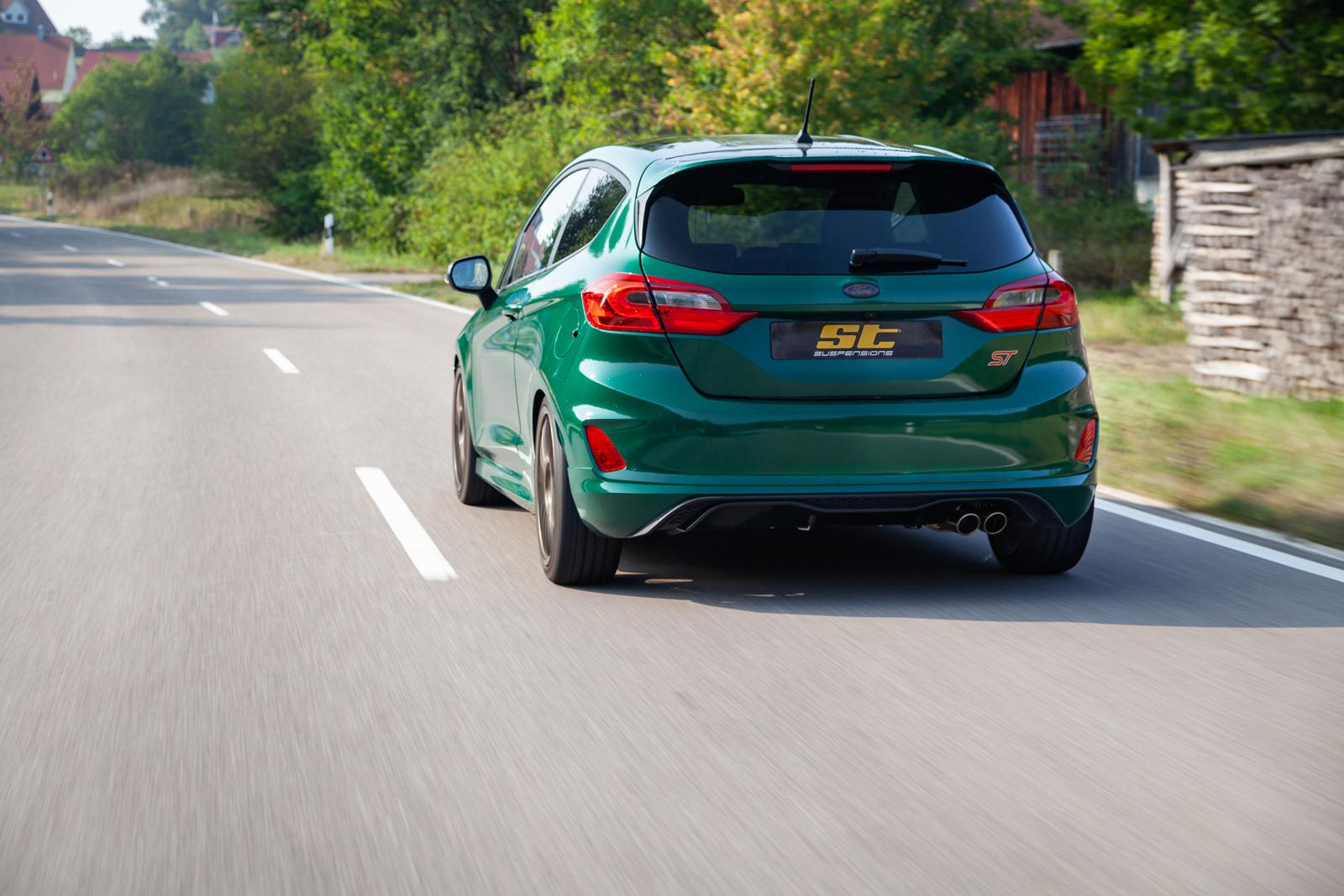 ST Coilovers ST XTA plus 3 galvanized steel (adjustable damping with top mounts) FORD FIESTA VII (HU, HF) 05/2017-