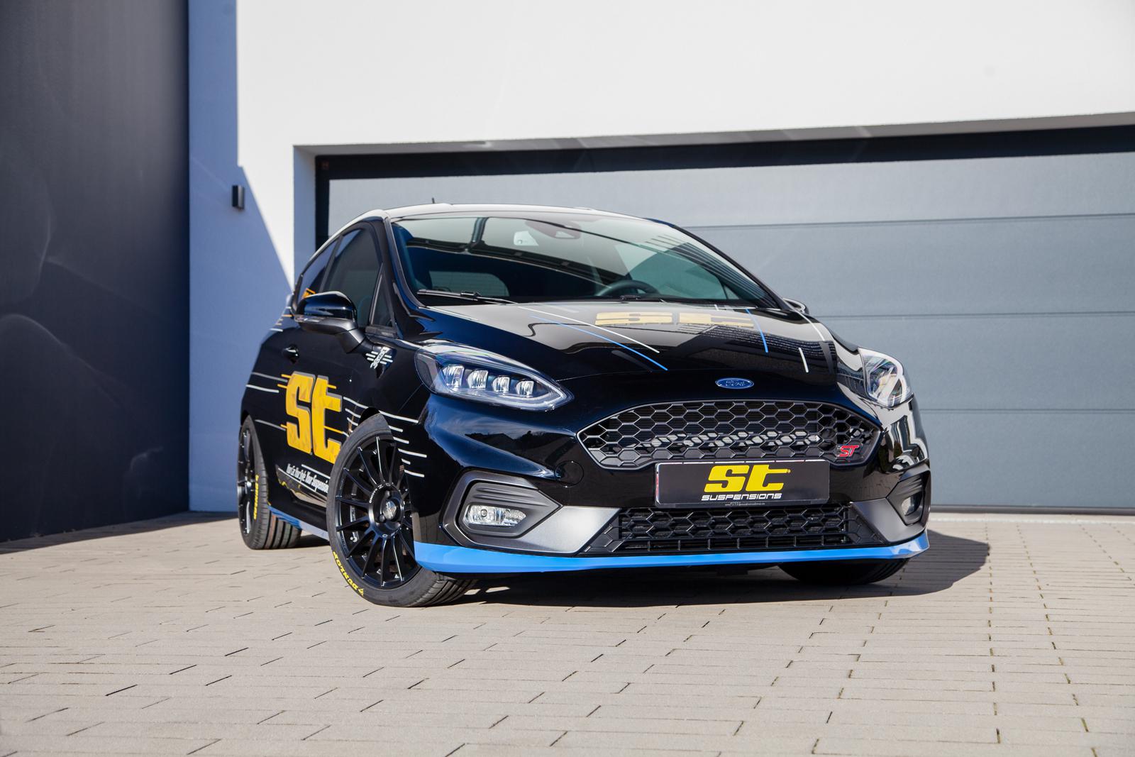 ST Coilovers ST XTA galvanized steel (adjustable damping with top mounts) FORD FIESTA VII (HU, HF) 05/2017-