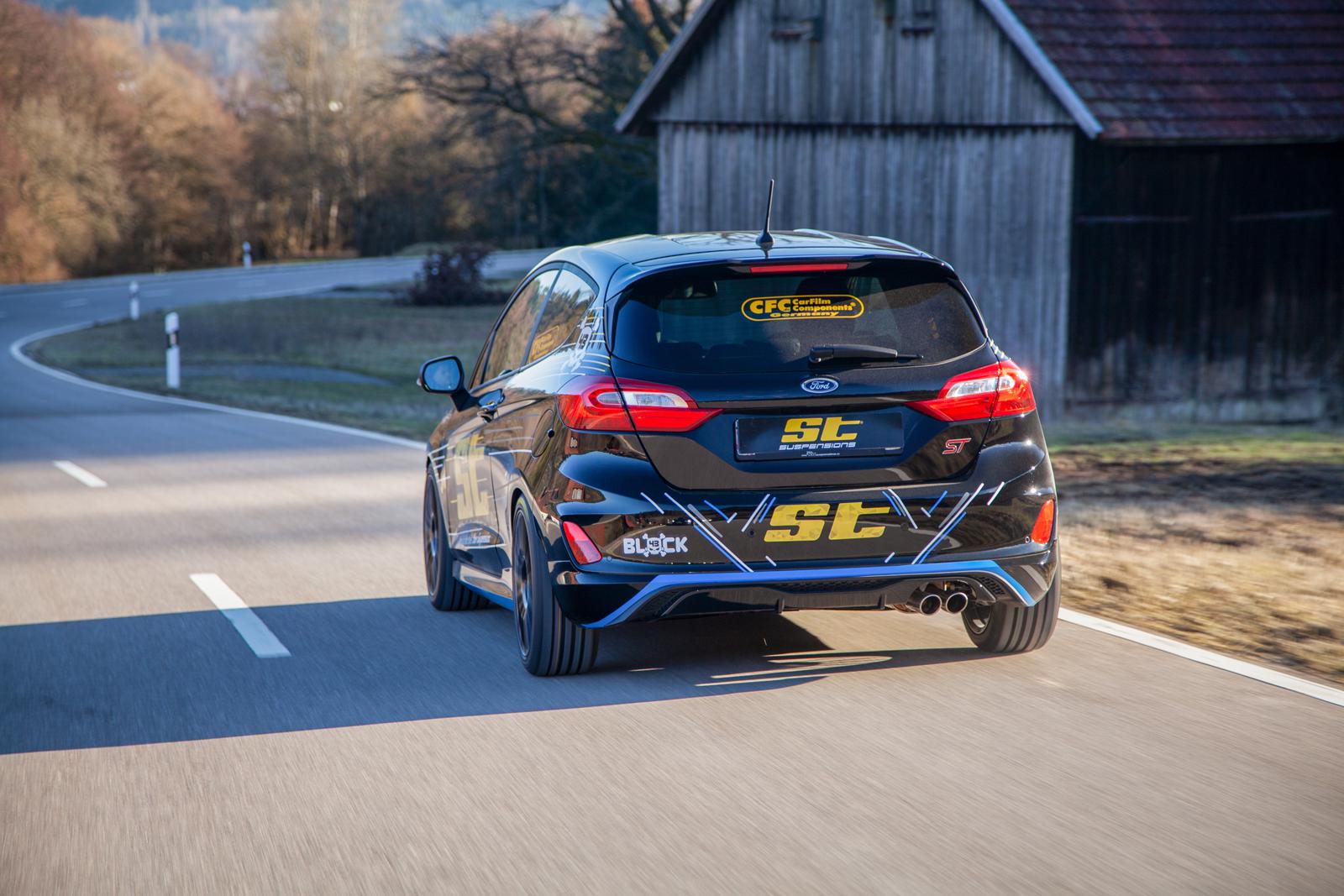 ST Coilovers ST XTA galvanized steel (adjustable damping with top mounts) FORD FIESTA VII (HU, HF) 05/2017-