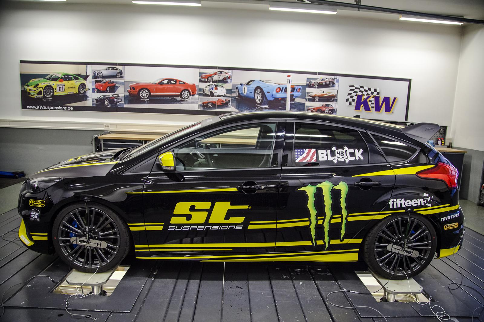 ST Coilovers ST XTA galvanized steel (adjustable damping with top mounts) FORD FOCUS III 07/2010- (18230867)