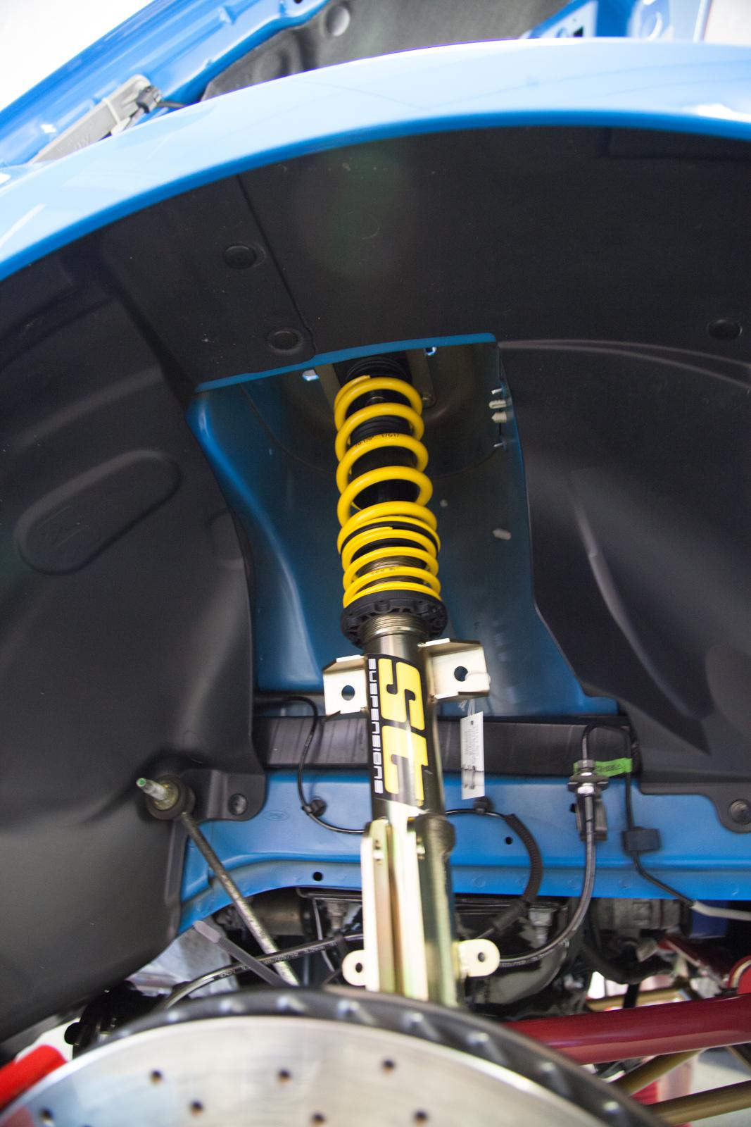 ST Coilovers ST X galvanized steel (with fixed damping) FORD USA MUSTANG Convertible 09/2005-