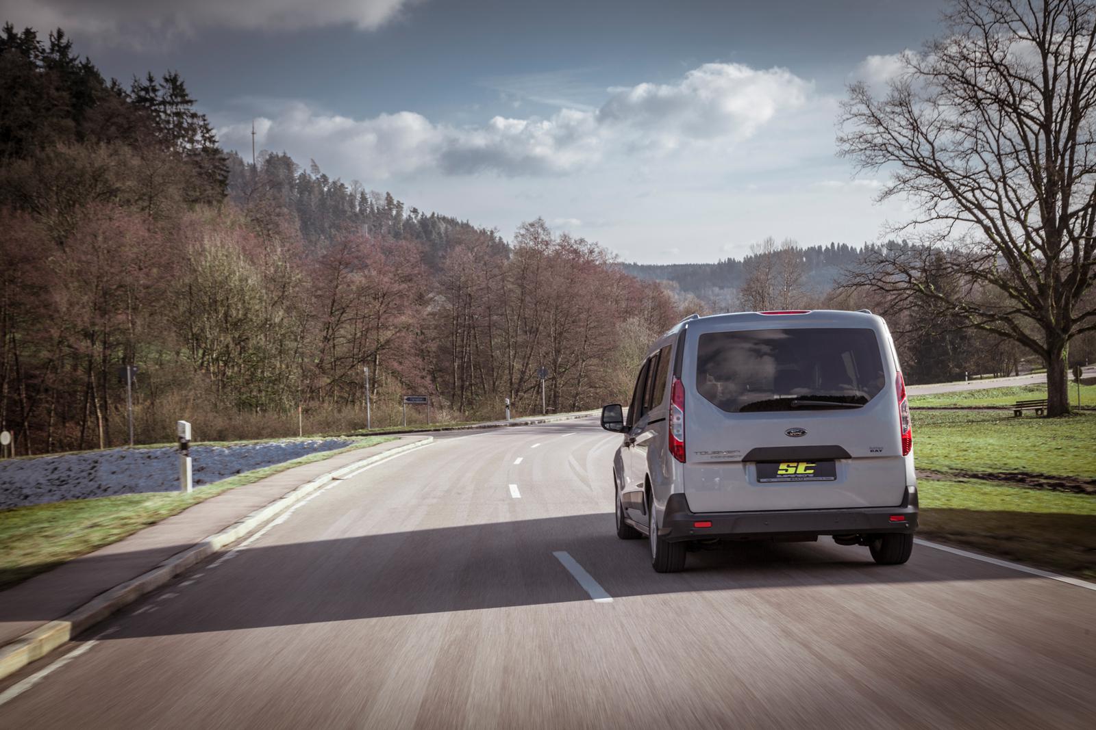 ST Coilovers ST X galvanized steel (with fixed damping) FORD TRANSIT CONNECT Estate 02/2013- (13230070)