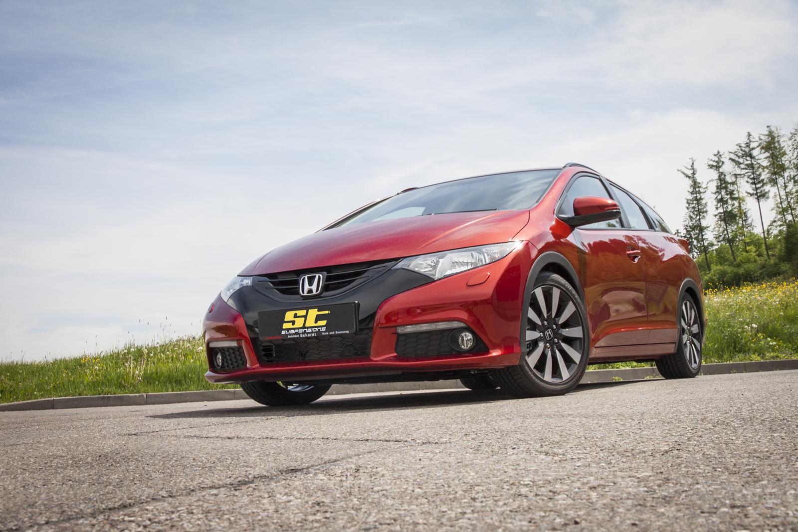 ST Coilovers ST XA galvanized steel (with damping adjustment) HONDA CIVIC IX (FK) 02/2012-