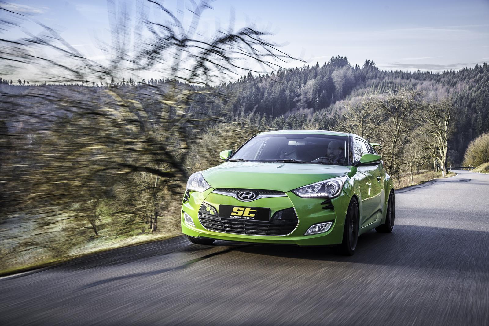 ST Coilovers ST X galvanized steel (with fixed damping) HYUNDAI VELOSTER (FS) 03/2011-12/2017