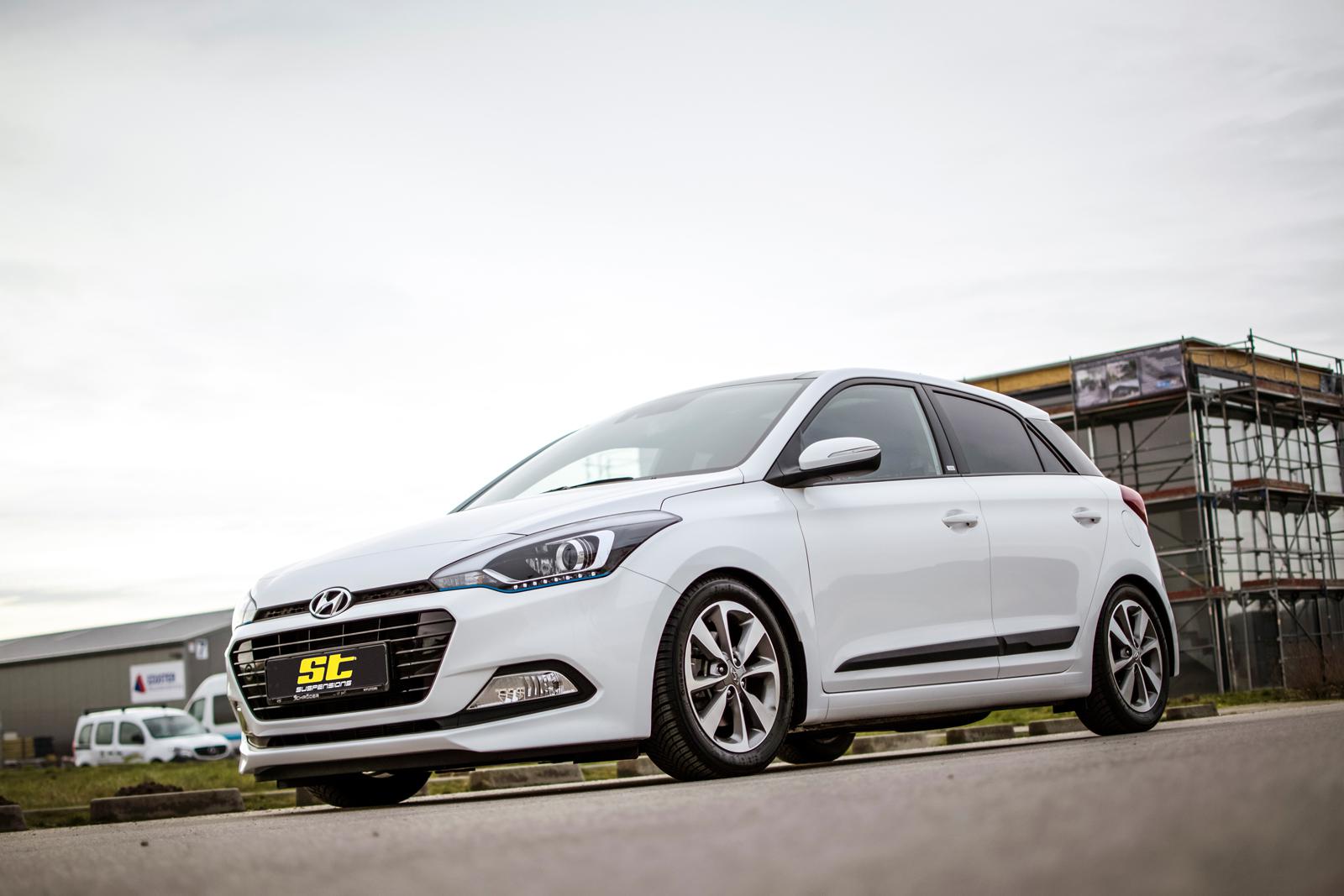 ST Coilovers ST X galvanized steel (with fixed damping) HYUNDAI i20 (GB, IB) 11/2014-
