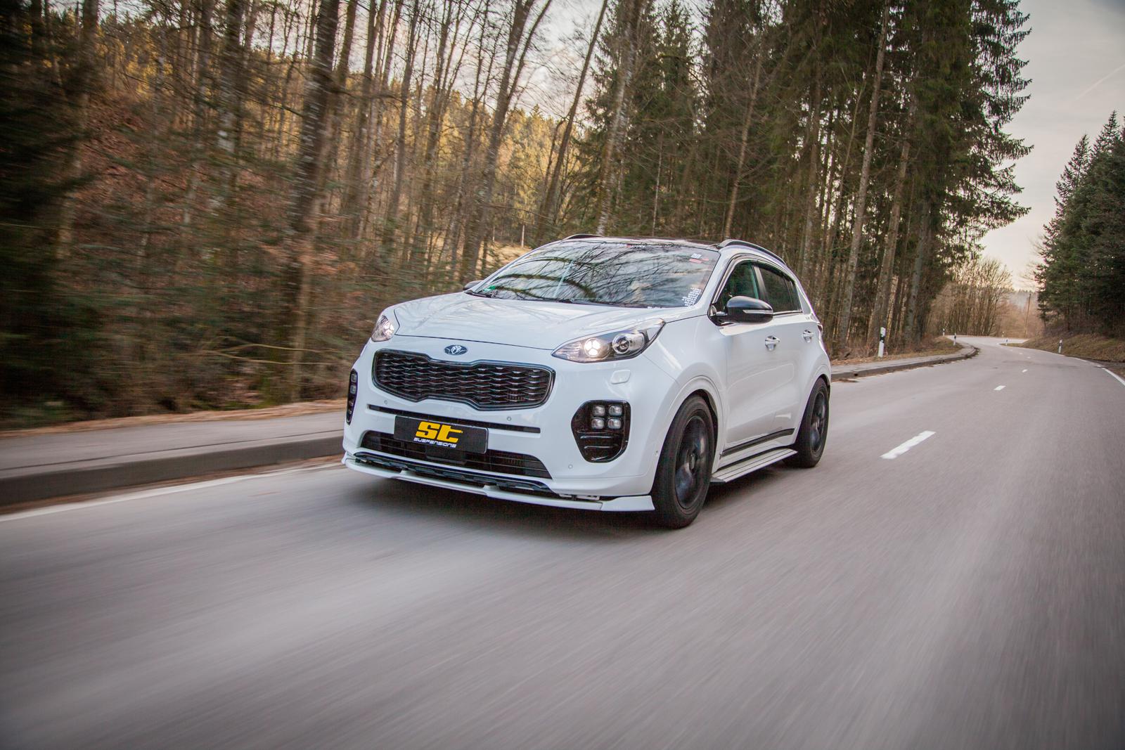 ST Coilovers ST XA galvanized steel (with damping adjustment) HYUNDAI TUCSON (TL, TLE) 05/2015-