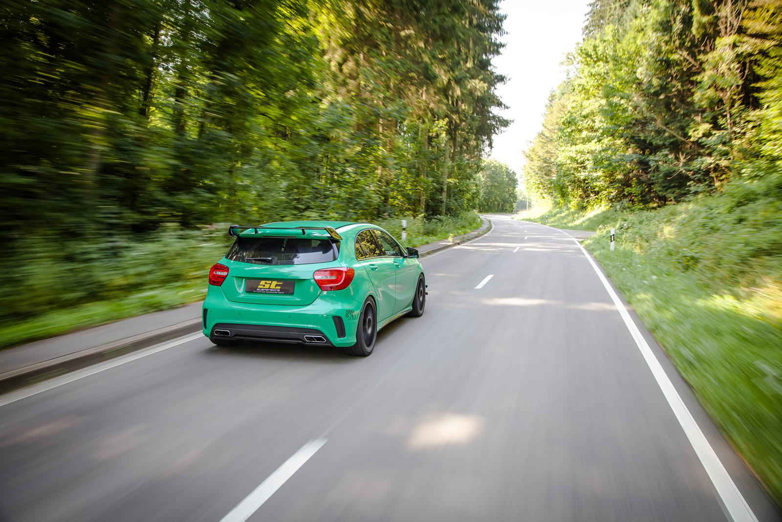 ST Coilovers ST XTA galvanized steel (adjustable damping with top mounts) MERCEDES-BENZ A-CLASS (W176) 06/2012-05/2018