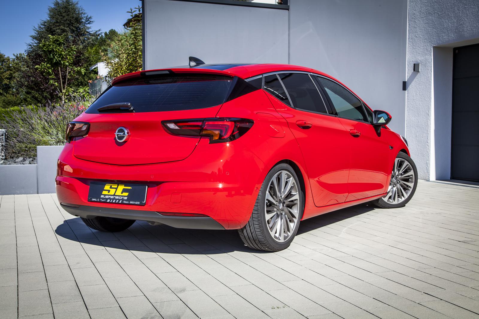 ST Coilovers ST X galvanized steel (with fixed damping) OPEL ASTRA K (B16) 06/2015-