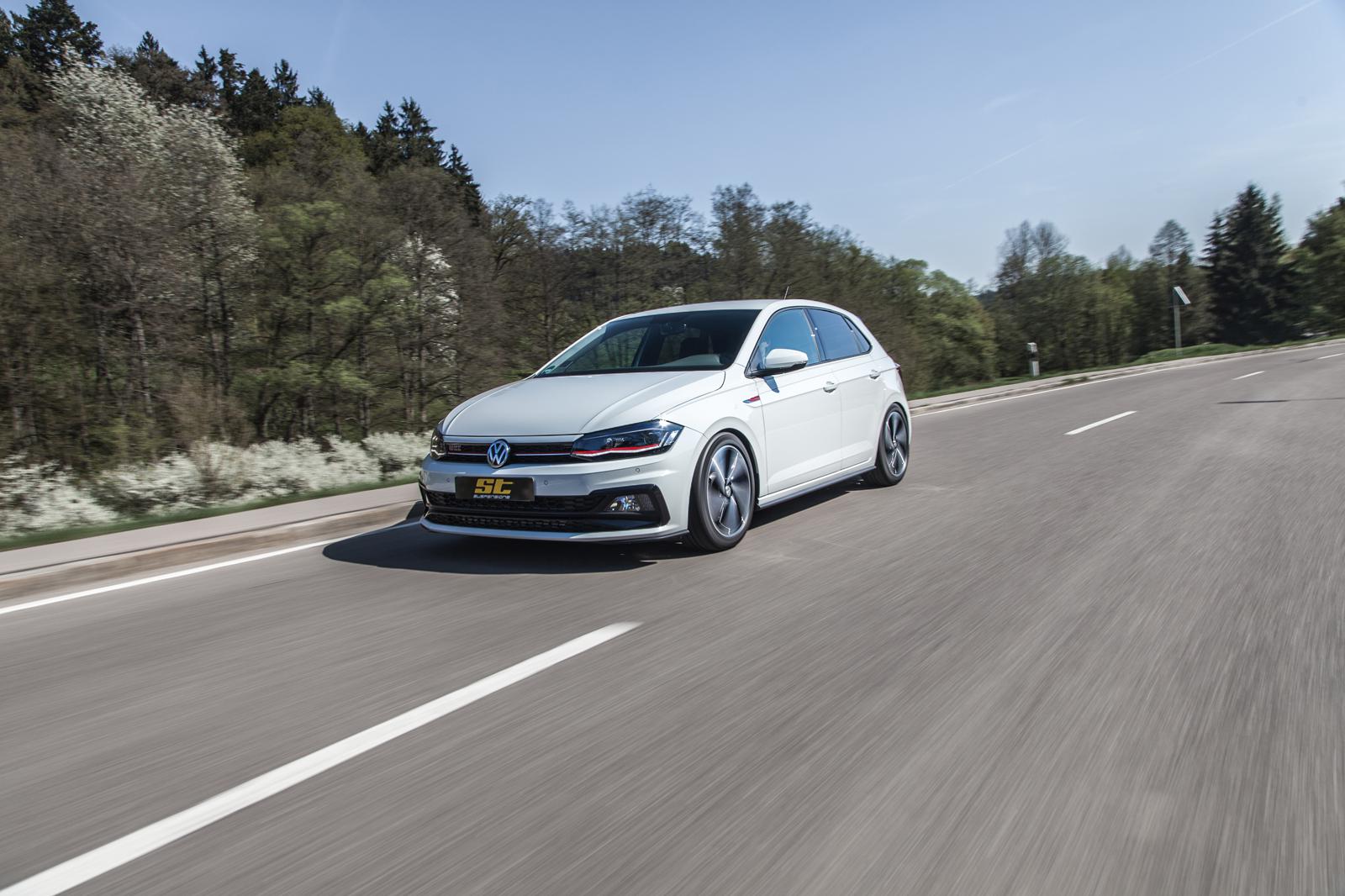 ST Coilovers ST X galvanized steel (with fixed damping) VW Polo (AW1, BZ1) 06/2017-