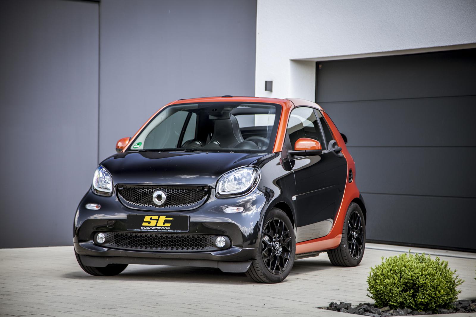 ST Coilovers ST XA galvanized steel (with damping adjustment) SMART FORTWO Coupe (453) 07/2014-