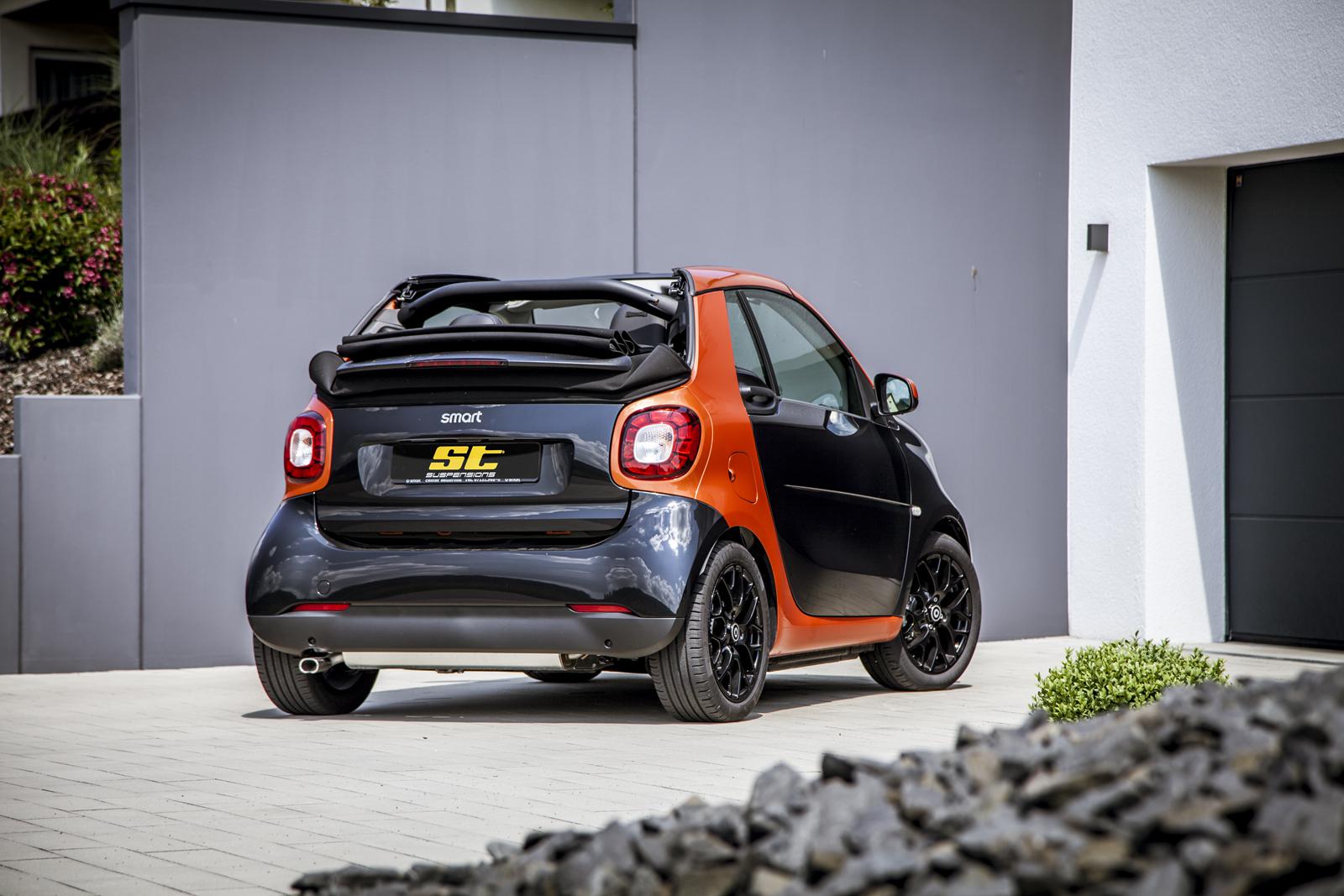 ST Coilovers ST XA galvanized steel (with damping adjustment) SMART FORTWO Coupe (453) 07/2014-