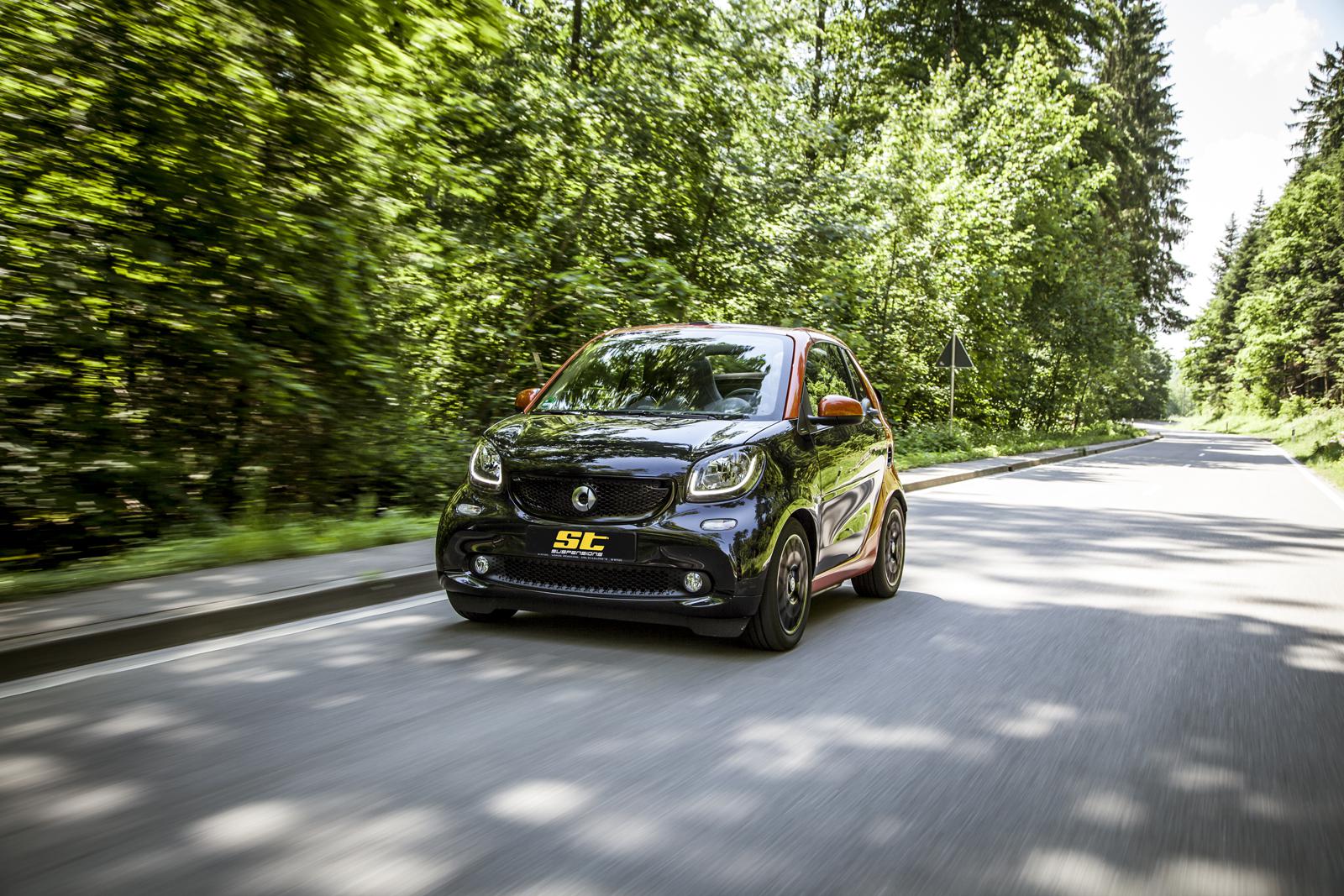 ST Coilovers ST XA galvanized steel (with damping adjustment) SMART FORTWO Coupe (453) 07/2014-